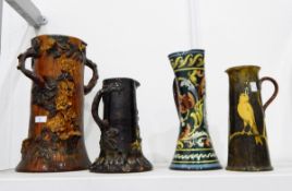 Collection of Devon pottery to include Longpark,