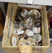 Quantity of assorted commemorative ware including a silver lustre teapot commemorating the