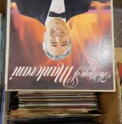Quantity of long playing records including boxed sets of classical work and other popular LPs