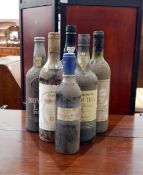 Mixed wines including one vintage port Dow's 2004, one late bottled port Novel,