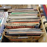 Quantity of popular long playing records including Erasure, The Village People, Tina Turner,