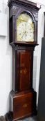 19th century longcase clock,