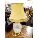 Modern pair of table lamps,