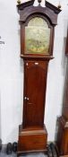 19th century longcase clock,