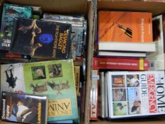 Assorted paperback and hardback volumes including Fontana paperback books, Penguin,