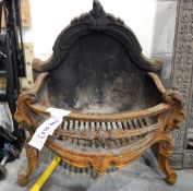 Cast iron fire grate