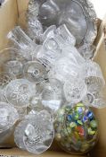 Large quantity of assorted glass and ceramics (4 boxes)