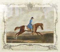 After Seymour Three colour prints "Childers, The Fleetest Horse ever run at Newmarket",