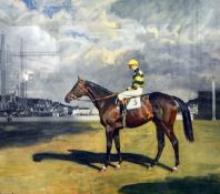 After A J Munnings Three colour prints Portraits of racehorses 'Foxlaw' and two others all signed