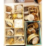 Large quantity of small clock,