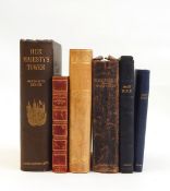 Various bibles and prayer books including:- Hepworth Dixon, William "Her Majesty's Tower",