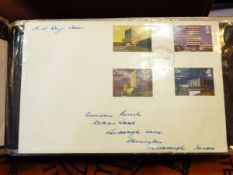 Large quantity of stamp albums and first day cover albums and contents of Worldwide stamps,