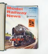 Large quantity of bound volumes of Model Railway News,