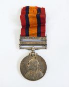 Victorian South Africa medal with two bars (South Africa 1901 and Cape Colony) awarded to Pte W