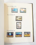 Eleven stamps albums and contents including GB mint and used including decimals,