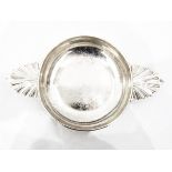 18th century French silver two-handled bowl/ecuelle, possibly by Paul-Alexandre Vallee,