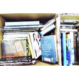 Large quantity of books relating to literature, Hollywood, writing, etc.