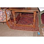 Early 20th century geometric patterned and multi-bordered Caucasian rug,