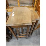 NEW LOT: Nest of three tables