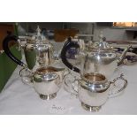 EPNS coffee pot, hot water pot,