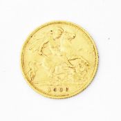 Edwardian half-sovereign,