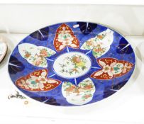 Japanese Imari porcelain charger,