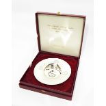 Limited edition Armada-style silver dish commemorating the 900th anniversary of Her Majesty's Tower