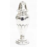 Silver sugar caster by Goldsmiths & Silversmiths Company, Birmingham 1919,