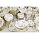 Paragon 'Victorian Rose' tea service and part dinner service with jugs, serving dishes,