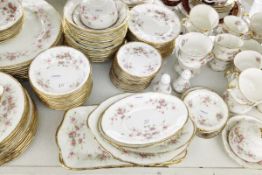 Paragon 'Victorian Rose' tea service and part dinner service with jugs, serving dishes,