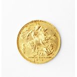 Edwardian full sovereign,