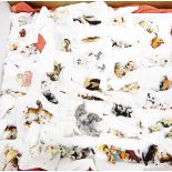 Collection of 1960's Japanese china animals (1 box)