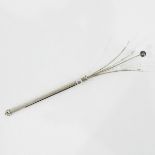 Sterling silver cocktail swizzle stick