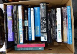 Quantity of books relating to art and other subjects (2 boxes)