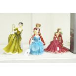 Three Royal Doulton figures, a Child from Williamsburgh, Simone, and Top O'the Hill,