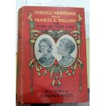 ""The Times "Atlas"" published at the office of The Times 1895, hinges cracked, half-leather,