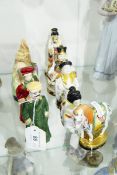 Group of Royal Worcester figures, Chinese year of the horse, The Motorist,