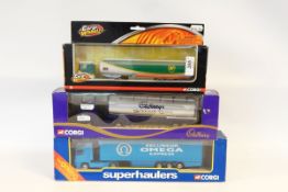Four Corgi Superhaulers (boxed),