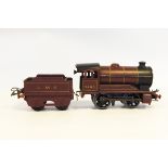 Hornby '0' gauge tinplate 0-4-0 tank engine No.