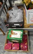Choir of glass snowmen and a large quantity of Leonardo Christmas Treasures (boxed) and a hallmark