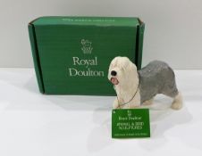 Royal Doulton model of Old English sheepdog DA100 (boxed)