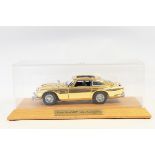 Danbury Mint special edition James Bond 007 Aston Martin DB5 with gold plating,