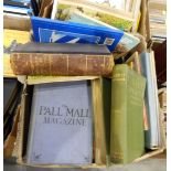 Large quantity of books including The Pall Mall magazine,