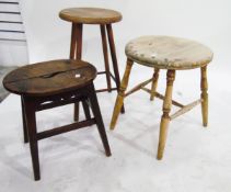 Three stools,