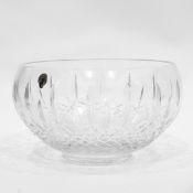 Waterford crystal cut bowl 'Moon Dance' pattern, taken from the Nocturne Collection,