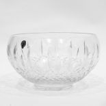 Waterford crystal cut bowl 'Moon Dance' pattern, taken from the Nocturne Collection,