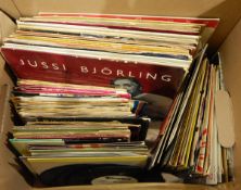 Large collection of long playing records, mainly classical,