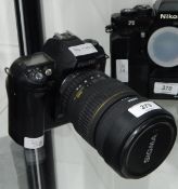 Fuji S2 Pro camera with Nikon mount, Sigma lens 15-30, 3.5-4.