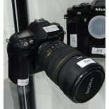 Fuji S2 Pro camera with Nikon mount, Sigma lens 15-30, 3.5-4.