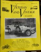 Large quantity of The Veteran and Vintage magazine dating through the 50's, 60's and early 70's,